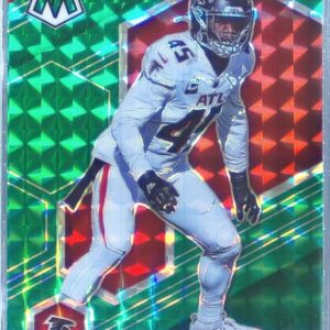2021 Mosaic Deion Jones Prizm Green #17 Falcons