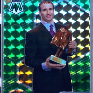 2021 Mosaic Drew Brees Prizm Green #264 Saints