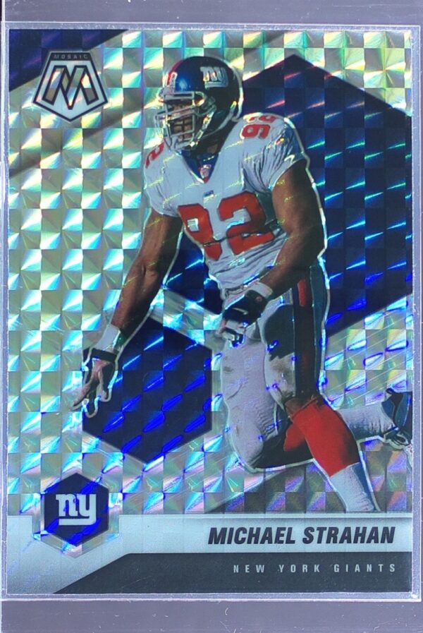 2021 Mosaic Michael Strahan Prizm #150 Giants
