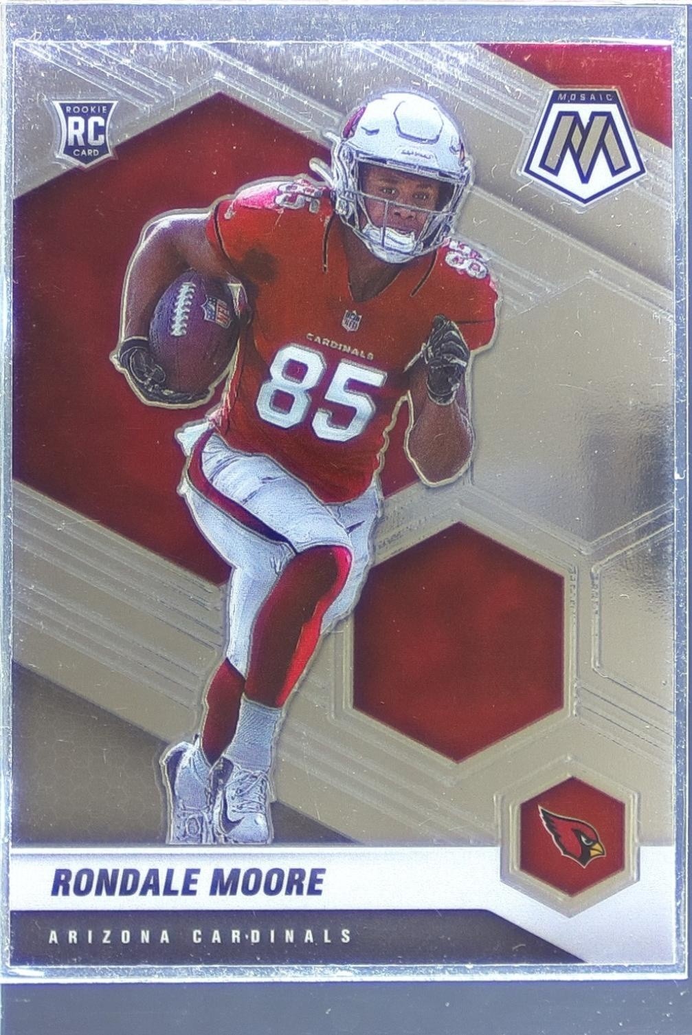 2021 Mosaic Rondale Moore RC #317 Cardinals
