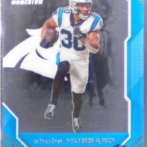 2021 Panini Chronicles Chuba Hubbard #PMR-30 Panthers Playoff Momentum Rookies