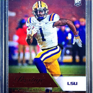 2021 Panini Chronicles Draft Picks Ja'Marr Chase Bronze #83 Tigers
