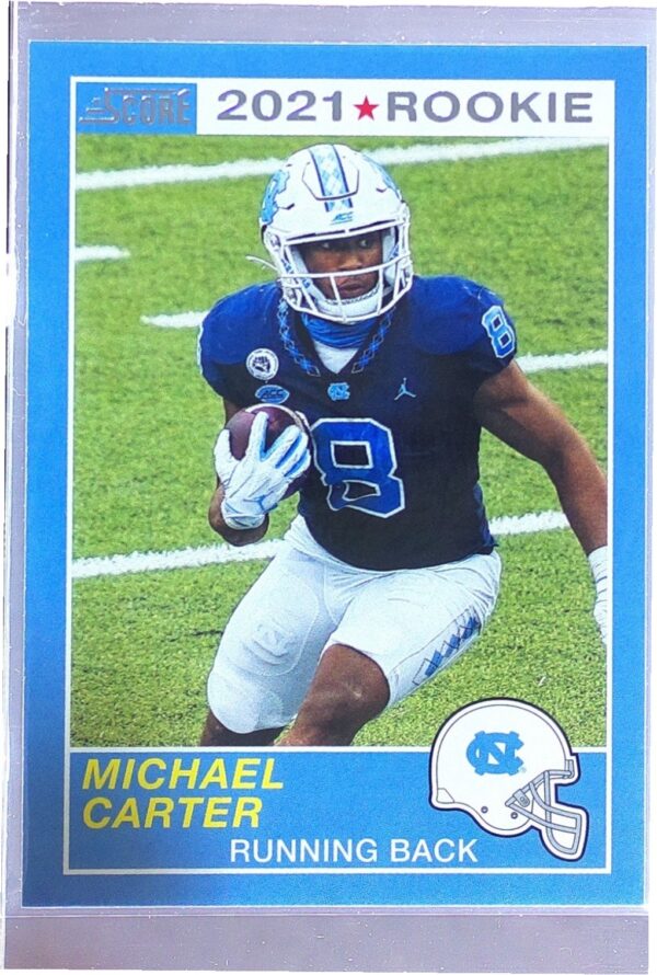 2021 Panini Chronicles Draft Picks Michael Carter RC #53 Heels