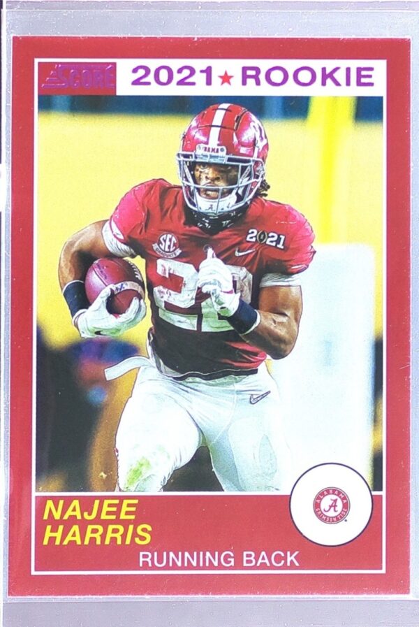 2021 Panini Chronicles Draft Picks Najee Harris Pink RC #67 Tide