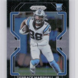 2021 Panini Chronicles Prizm Black Terrace Marshall Jr. #PB-13 Panthers