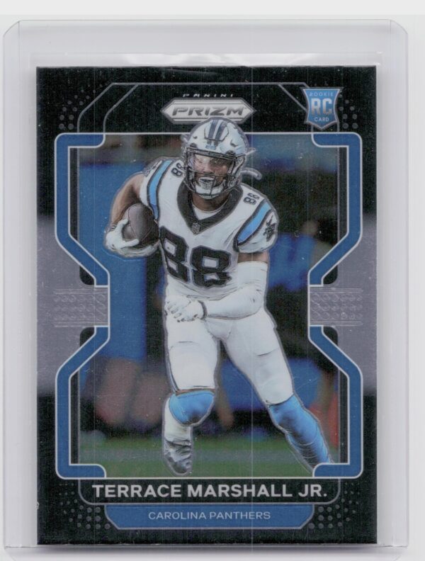 2021 Panini Chronicles Prizm Black Terrace Marshall Jr. #PB-13 Panthers