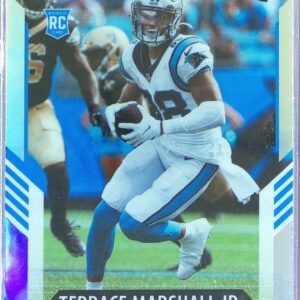 2021 Panini Chronicles Terrace Marshall Jr. RC #416 Panthers Score Update Rookie