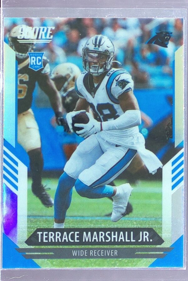 2021 Panini Chronicles Terrace Marshall Jr. RC #416 Panthers Score Update Rookie
