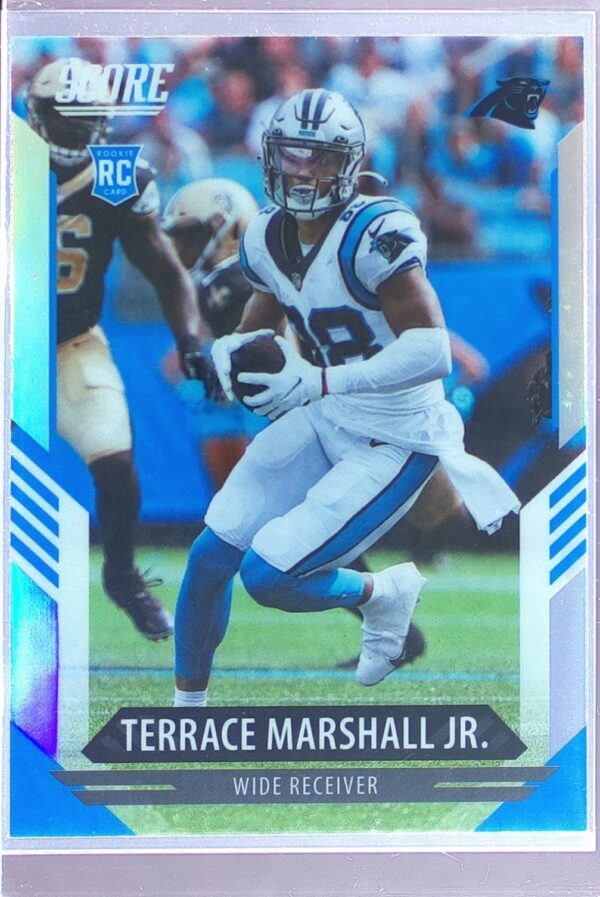 2021 Panini Chronicles Terrace Marshall Jr. RC #416 Panthers Score Update Rookie