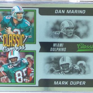 2021 Panini Classics Dan Marino / Mark Duper #CC-DMA Dolphins Classic Combos