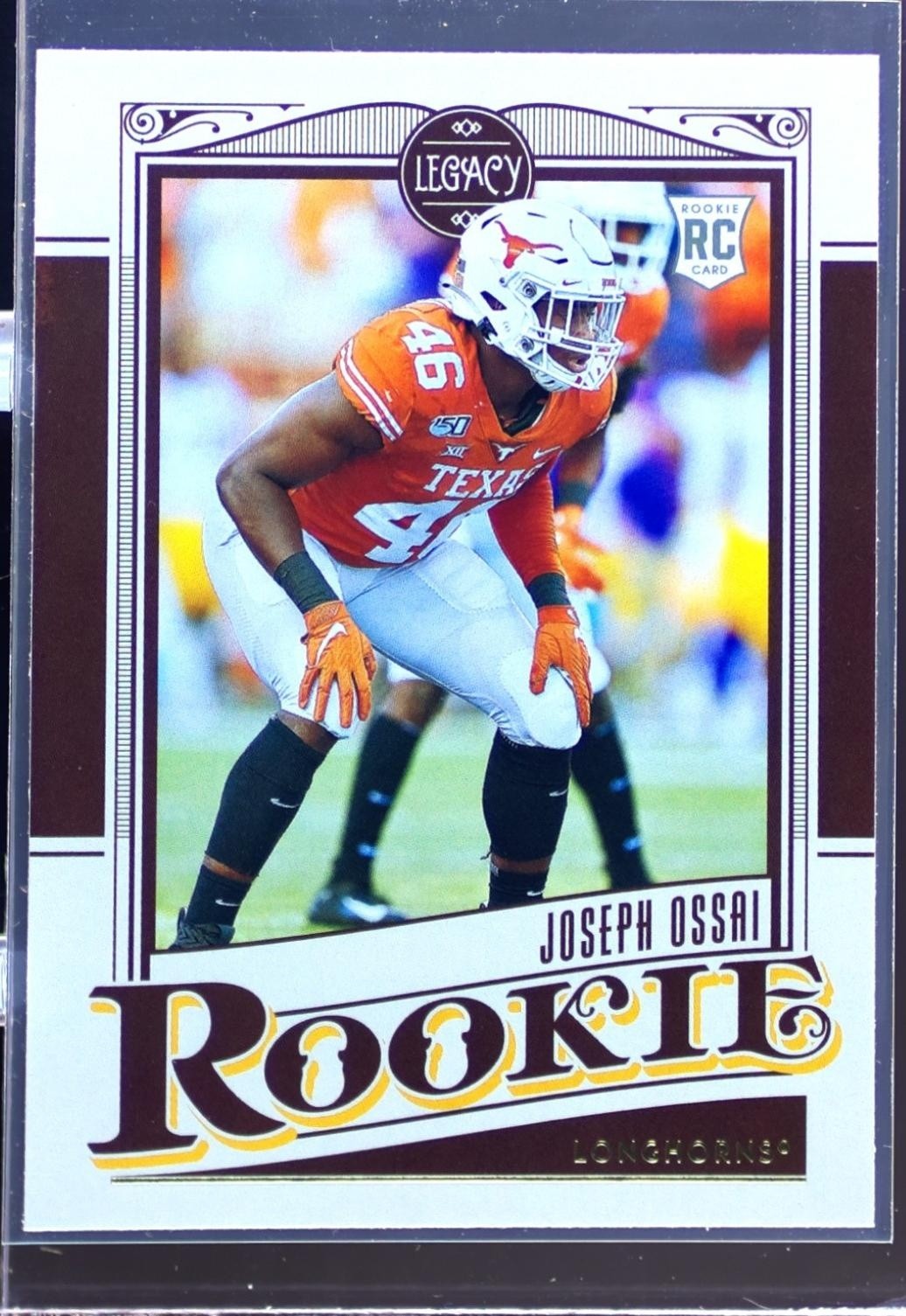 2021 Panini Legacy Joseph Ossai RC #197 Longhorns