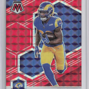 2021 Panini Mosaic Cam Akers Prizm Red #119 Rams