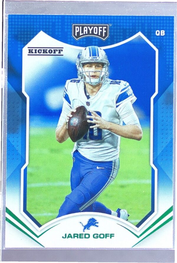2021 Panini Playoff Jared Goff Kickoff #131 Lions