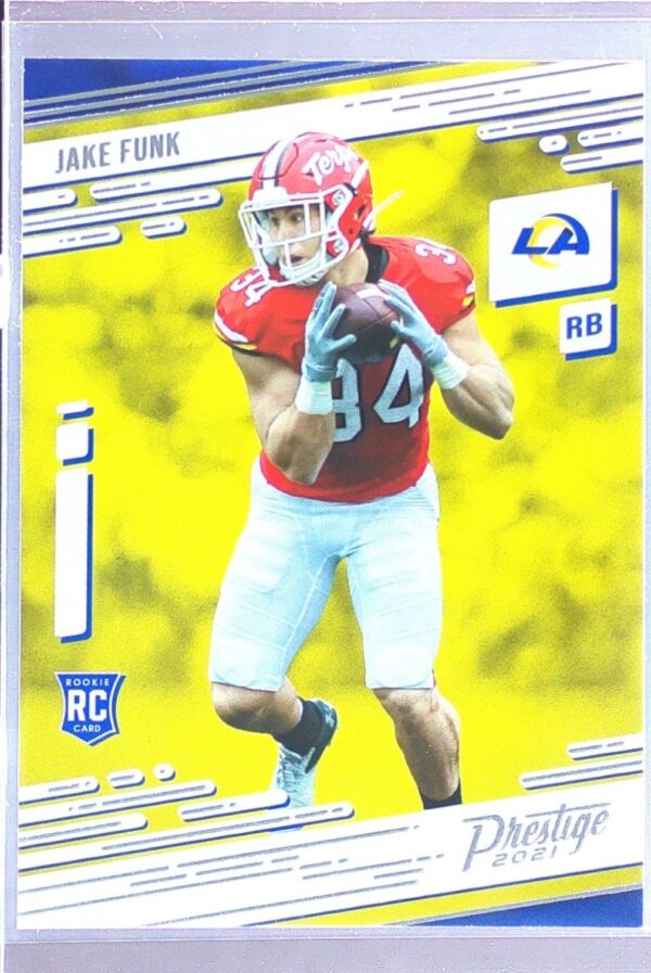 2021 Panini Prestige Jake Funk RC #299 Rams