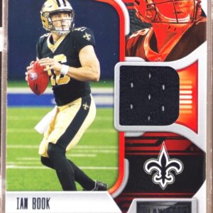 2021 Playbook Ian Book RC JSY #RMA-IBO Saints Rookie Materials