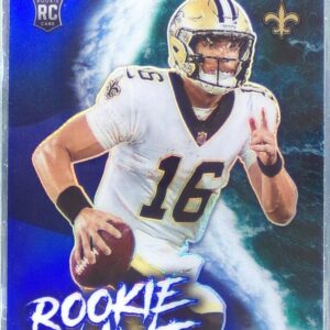 2021 Playoff Ian Book RC #RW-IBO Saints Rookie Wave Blue