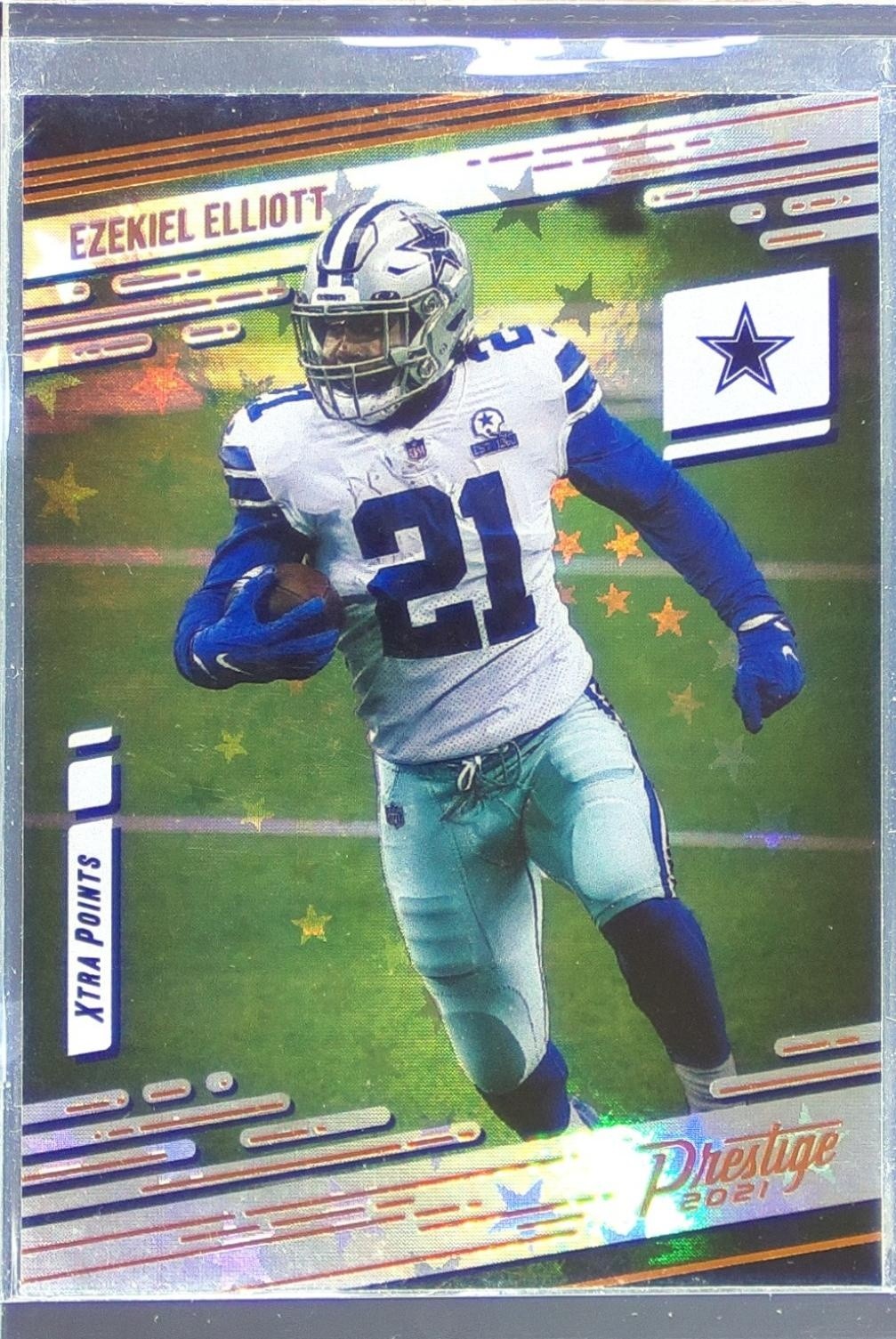 2021 Prestige Ezekiel Elliott Xtra Points Astral #10 Cowboys