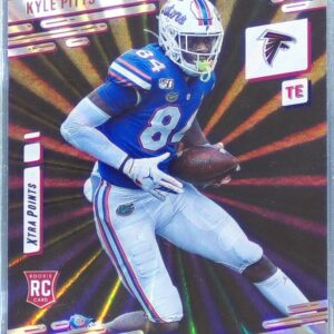 2021 Prestige Kyle Pitts Xtra Points Sunburst #210 Falcons