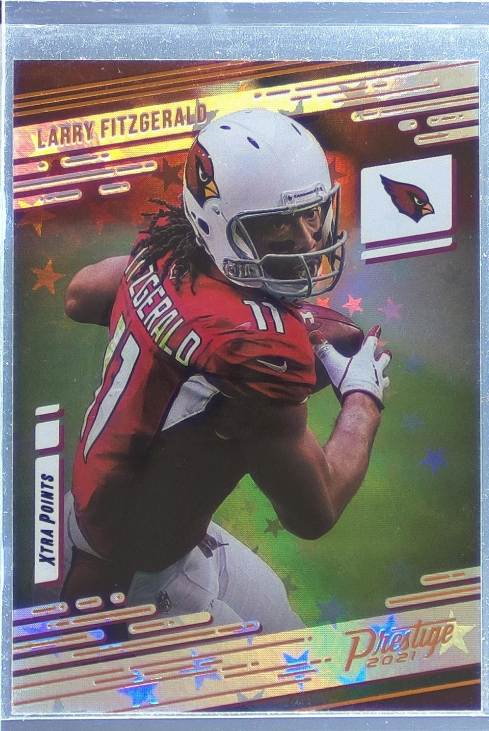 2021 Prestige Larry Fitzgerald Xtra Points Astral #45 Cardinals