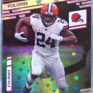 2021 Prestige Nick Chubb Xtra Points Astral #123 Browns