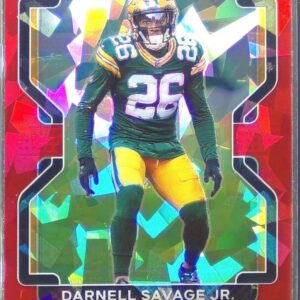 2021 Prizm Darnell Savage Jr. Red Ice #142 Packers
