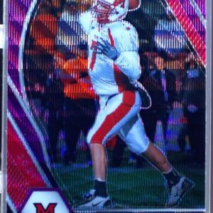 2021 Prizm Draft Picks Ben Roethlisberger Purple Wave #23 RedHawks