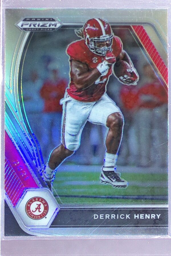 2021 Prizm Draft Picks Derrick Henry Silver #81 Tide
