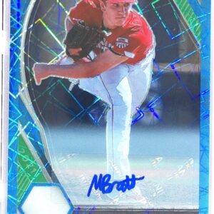 2021 Prizm Draft Picks Mitch Bratt Auto #PDP134 Academy Carolina Blue Autograph