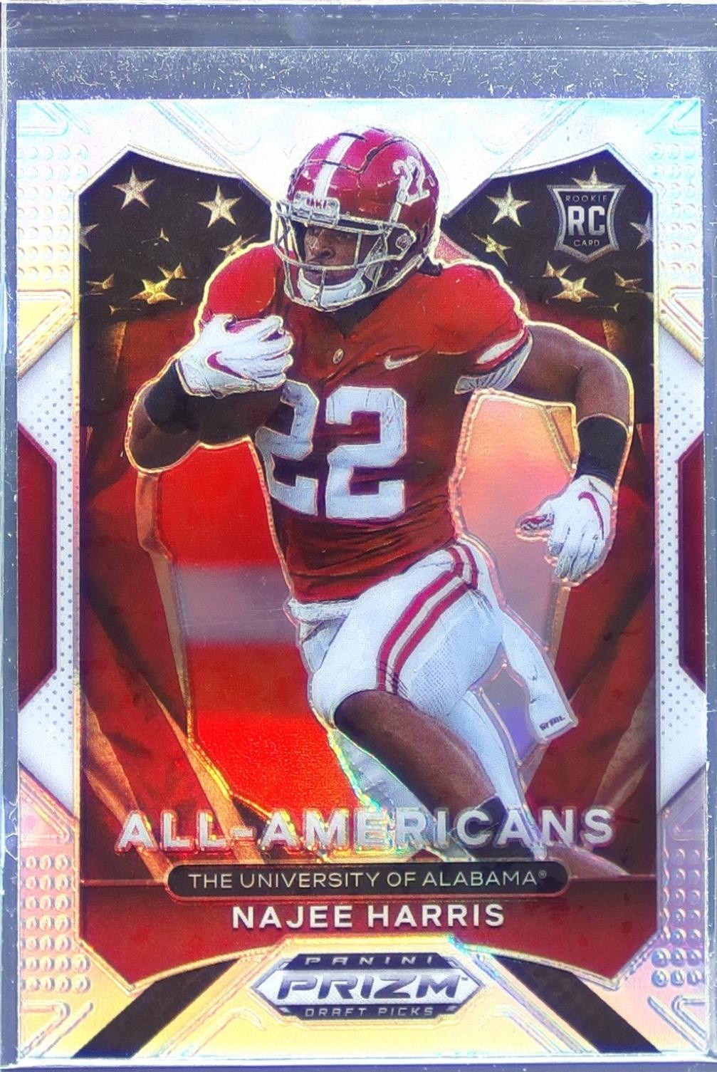 2021 Prizm Draft Picks Najee Harris Silver RC #193 Tide