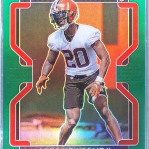 2021 Prizm Greg Newsome II Green RC #376 Browns