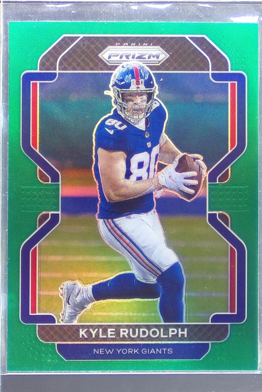 2021 Prizm Kyle Rudolph Green #230 Giants