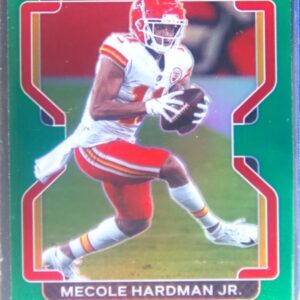 2021 Prizm Mecole Hardman Jr. Green #188 Chiefs