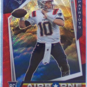 2021 Rookies & Stars Mac Jones #AB-20 Patriots Airborne Red Wave