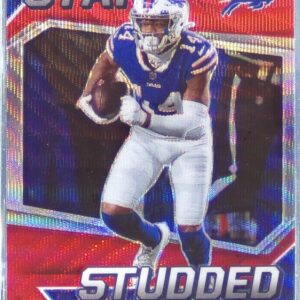 2021 Rookies & Stars Stefon Diggs #SS-8 Bills Star Studded Red Wave