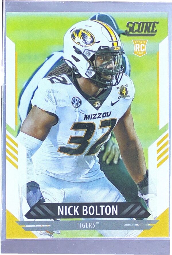 2021 Score Nick Bolton RC #355 Tigers