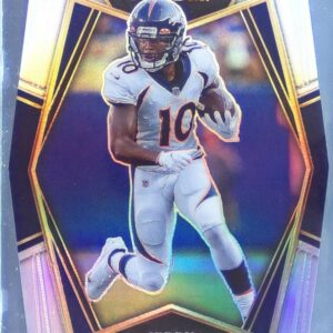 2021 Select Jerry Jeudy Silver Prizm Die Cut #112 Broncos