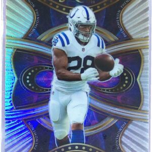 2021 Select Jonathan Taylor #PHE-12 Colts Phenomenon silver