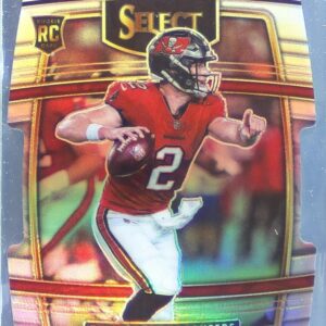 2021 Select Kyle Trask Silver Prizm Die Cut RC #63 Buccaneers