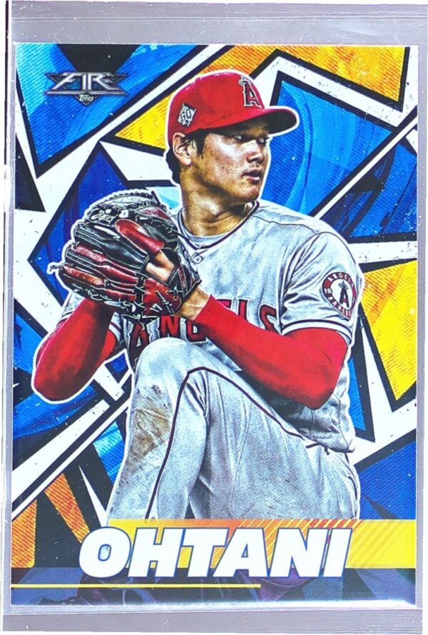 2021 Topps Fire Shohei Ohtani #26 Angels