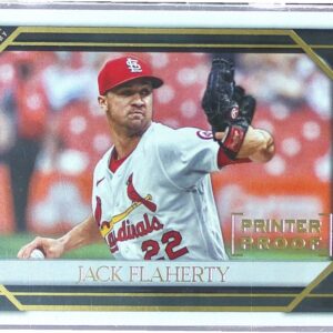 2021 Topps Gallery Jack Flaherty Printer Proof #106 Cardinals