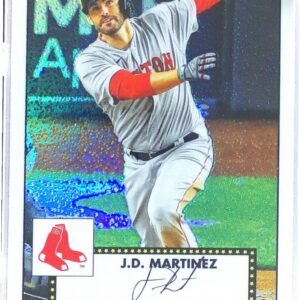 2021 Topps J.D. Martinez #TC52-12 Sox 1952 Topps Redux Chrome