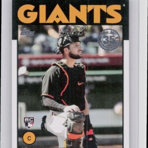 2021 Topps Joey Bart RC #86B-14 Giants 1986 Topps Baseball 35th Anniversary