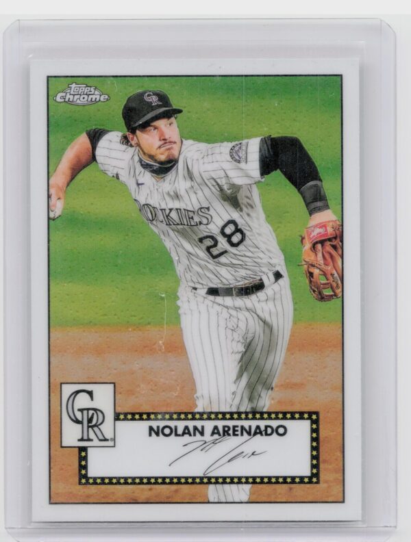2021 Topps Nolan Arenado #TC52-35 Rockies 1952 Topps Redux