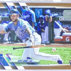 2021 Topps Update Kyle Isbel Gold /2021 RC #US220 Royals