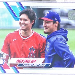 2021 Topps Update Pals Face Off (Shohei Ohtani / Kohei Arihara) #US125 Rangers