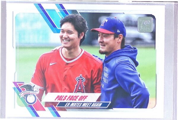 2021 Topps Update Pals Face Off (Shohei Ohtani / Kohei Arihara) #US125 Rangers
