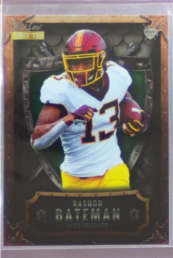 2021 Wild Card Matte Retail Rashod Bateman #MWW-22 Gophers Weekend Warrior