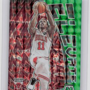 2022-23 Panini Mosaic DeMar DeRozan #18 Bulls Elevate Mosaic Green