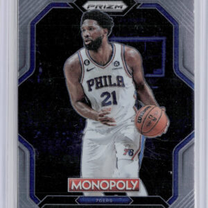 2022-23 Panini Prizm Monopoly Joel Embiid #PS5 76ers Prizm All Stars