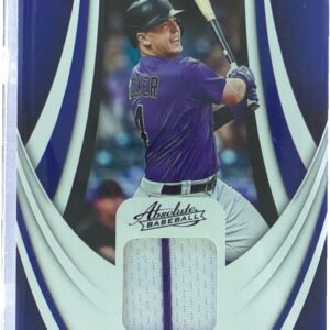2022 Absolute Colton Welker JSY RC #RT-WE Rockies Rookie Threads Retail